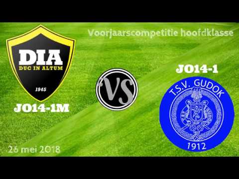 DIA Meisjes Academie JO14-1M vs TSV Gudok JO14-1