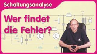Kritische Schaltungsanalyse, Fehler und Unzulänglichkeiten in elektronischen Schaltungen finden