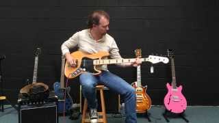 Video thumbnail for 2014 Julian Rock Memorial - 2010 Squier Vintage Modified Jazz Bass and Acoustic B20 Bass Amp by JulianRockMemorial