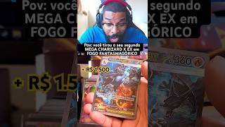 Tirei 2x a MELHOR carta de FOGO FANTASMAGÓRICO | #PokemonTCG #Pokemon #pokemoncards #unboxing