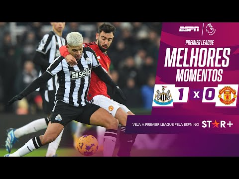 Gols e lances de Newcastle United x Manchester United