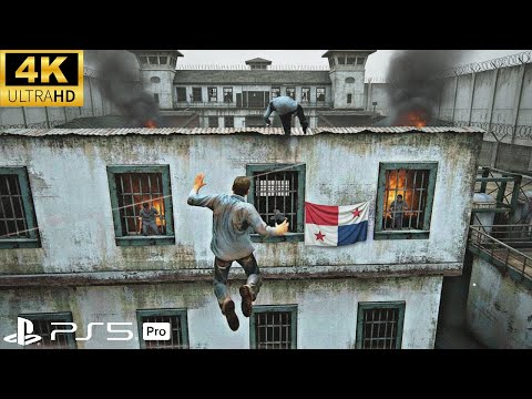 ESCAPE da Prisão INFERNAL no Panamá! (PS5) Uncharted 4 EP.01 • GRÁFICOS ULTRA REALISTAS [4K 60FPS]