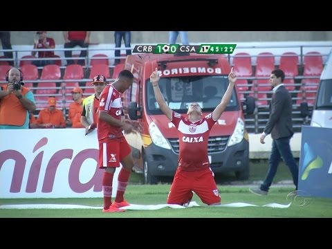 CRB 1x0 CSA - Gol - Final - Campeonato Alagoano 2017 - TV Gazeta de Alagoas