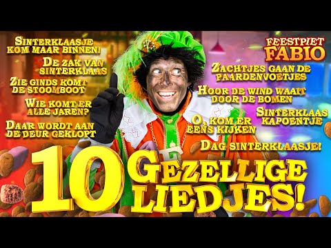 Ouderwets gezellige Sinterklaasliedjes!  🎁 Feestpiet Fabio!