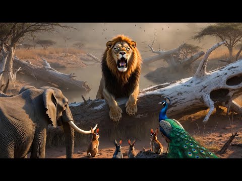 The Lion and the Magic River 🦁 | A Beautiful Story of Teamwork | Pixar Style Kids Movie