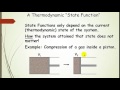 State versus Path Functions (Thermodynamics) Discussion and Examples