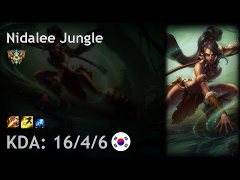 Nidalee Jungle vs Gragas - KR Challenger Patch 7.17