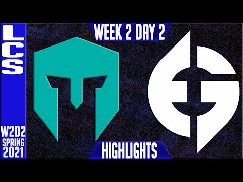 IMT vs EG Highlights | LCS Spring 2021 W2D2 \ Immortals vs Evil Geniuses