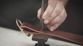 How We Make Our Full Grain Leather Belt