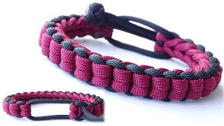 Make a &quot;Clean&quot; Mad Max Style Endless Falls Paracord Survival Bracelet-CBYS Paracord Tutorial