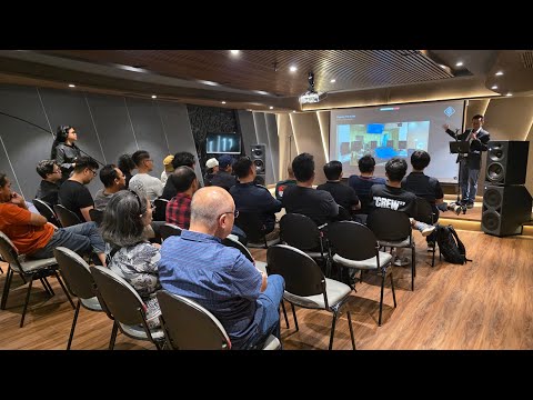 Neumann Workshop and Grand Opening Studio Auditorium Highlight