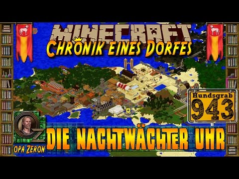 Minecraft #943-Chronik eines Dorfes- Die Nachtwächter Uhr [HD+Deutsch]