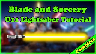 How to Make a Lightsaber Event Linkers