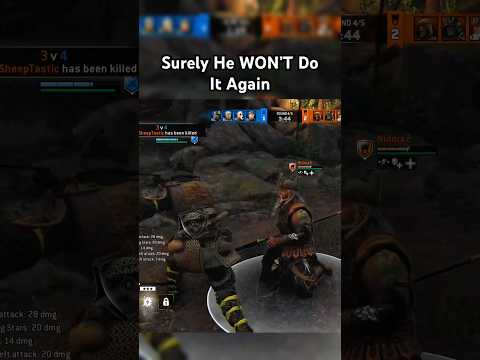 Bro just wouldn’t learn#forhonor #forhonorfyp #forhonorshorts #shinobi #samurai #ninja #fyp