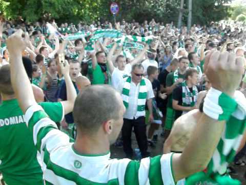 kibice zielonych (6) - derby: Radomiak - Bron - 05.06.2011 - Radom