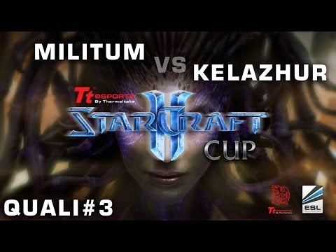 Militum vs Kelazhur - TvT - Tt eSports Cup Qualificatória #3