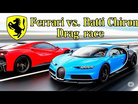 LaFerrari vs Bugatti Chiron: Epic Hypercar Drag Race Showdown! 💪🔥