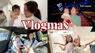 Lucia's First Movie, Flashbacks with Old Photos, and Car Reflections! | Vlogmas