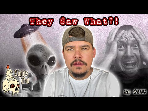 4 Bizarre Stories Of UFO/Alien Encounters That Will Keep You Up At Night - Lights Out Podcast #100