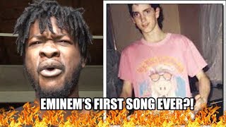 First Eminem Song Ever !!! (REACTION!!!)