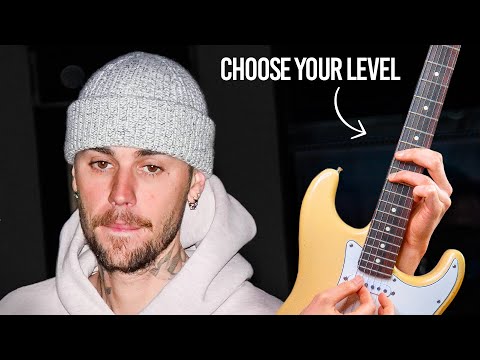 5 Levels of DAISIES by Justin Bieber (Guitar Lesson)