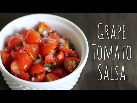 グレープトマトソース (Grape Tomato Salsa)