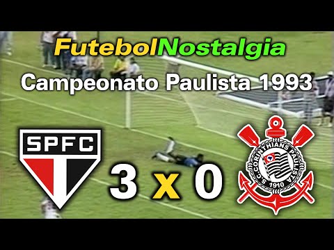 São Paulo 3 x 0 Corinthians - 07-02-1993 ( Campeonato Paulista )