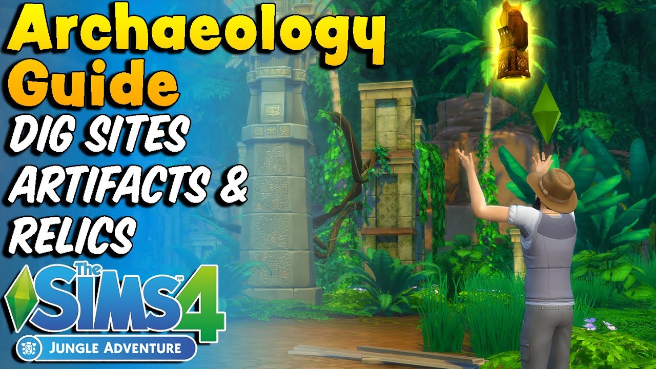 The Sims 4 Archaeology Skill Jungle Adventure