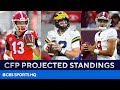 2022 CFP Projected Standings: GEORGIA, MICHIGAN & ALABAMA AT THE TOP | CBS Sports HQ
