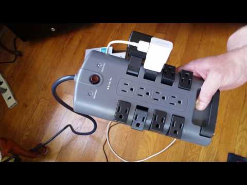 Belkin Surge Protector 12 AC Outlets (2018 - Grey) image 7