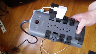 Video thumbnail for Belkin 12-outlet Pivot Plug (Review) by Cord Cutting Report