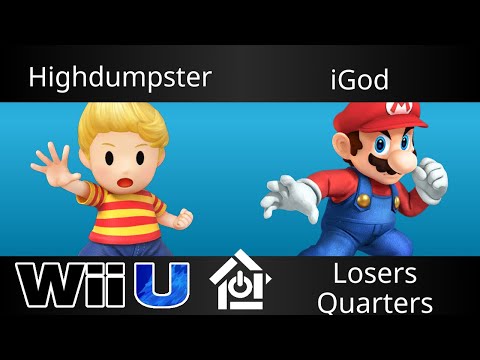 Discover Smash 9/22/17 - Highdumpster (Lucas) vs iGod (Mario) - Smash 4 Losers Quarters