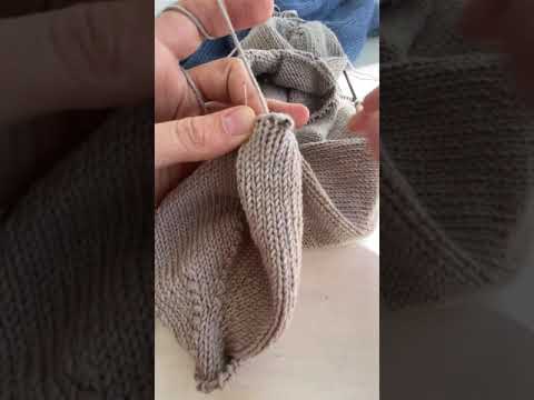 Kellerfalte einlegen - LeelaBlouse / LeelaSweater