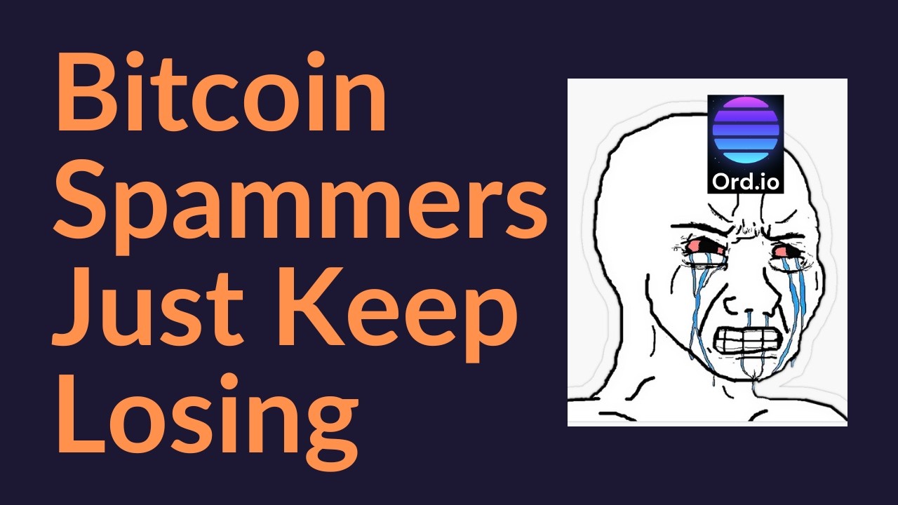 Bitcoin Spammers Just Keep Losing