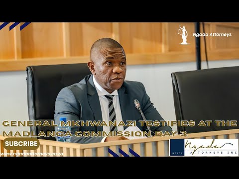 Replay: General Mkhwanazi Testifies at the Madlanga Commission, Day 3.