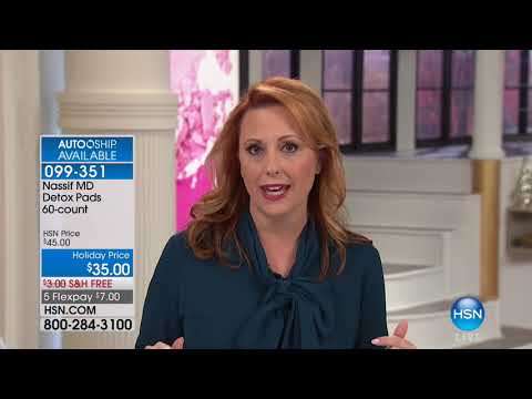 HSN | Dr. Nassif Skincare / intelliWHiTE Beauty 11.08.2017 - 11 PM