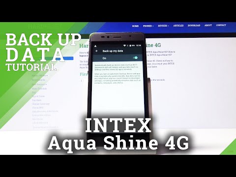 How to Enable Google Backup in INTEX Aqua Shine 4G – Create Google Backup Account
