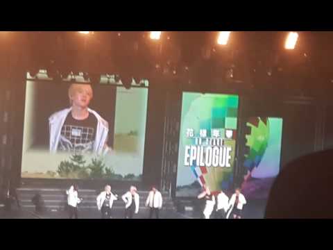 160806 BTS Epilouge in Bkk -  talk after fire