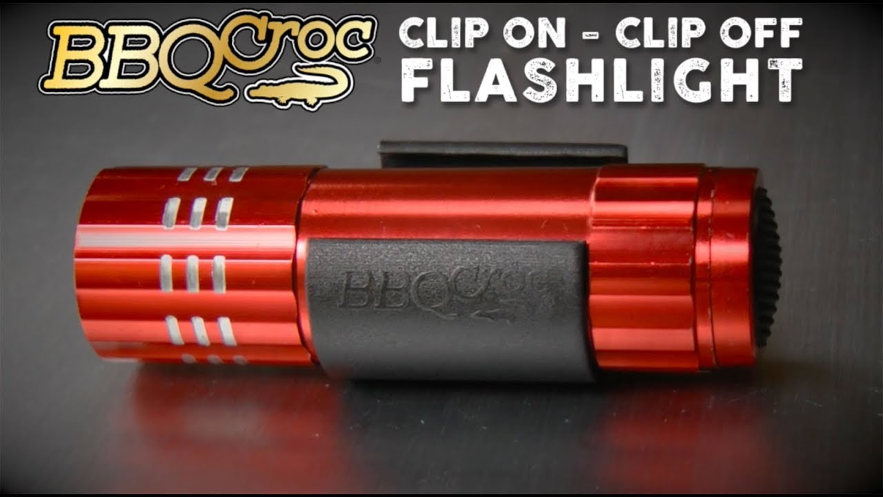 BBQ Croc 3 in 1 Tool + Clip-on Flashlight // 21" video thumbnail