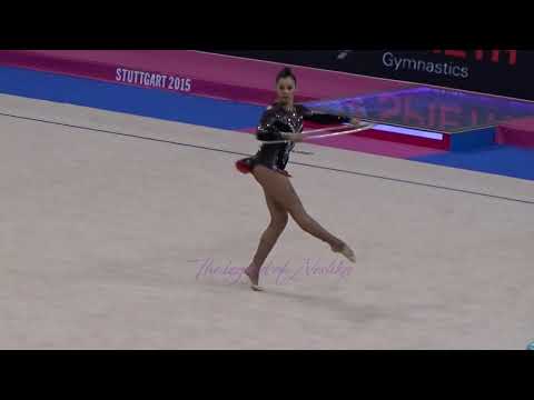 Rut CASTILLO GALINDO (MEX) hoop - 2015 Stuttgart worlds Qualifs