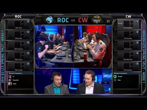 Team ROCCAT vs Copenhagen Wolves | Season 4 EU LCS Spring split 2014 Super week W1D3 | ROC vs CW G1