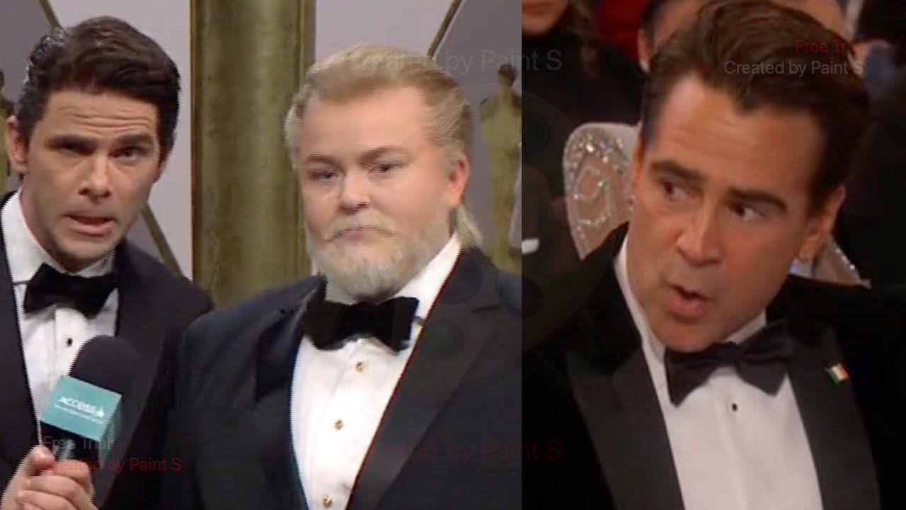 Colin Farrell References 'SNL' Skit During Oscars