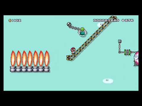 Super Mario Maker 2 - Auto Mario DF0-MTF-D6G #SMM2 #AutomaticLevel