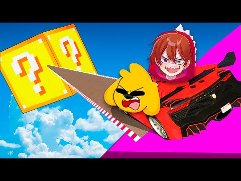 Mega RAMPA Imposible de LUCKY BLOCK 😱 ¡La Rampa Más Grande del Mundo! Mikecrack, RaptorGamer