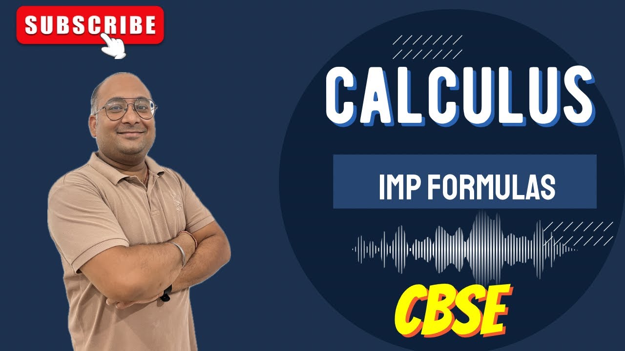 calculus important formulas 🔥🔥