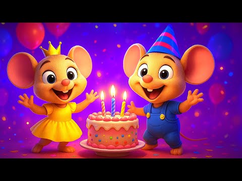 🎉 Petrecerea Șoriceilor 🐭 Chiț-chiț-chiț! Cantecel distractiv pentru copii de gradinita | Cip-Cirip