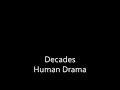 HUMAN DRAMA - Decades (JOY DIVISION Cover)