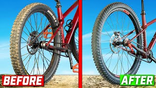 I built a Bombproof Wheel for my Hardtail