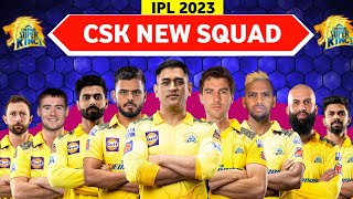 IPL 2023 - Chennai Super Kings Full Squad | CSK Probable Squad For IPL 2023 | CSK 2023 Squad