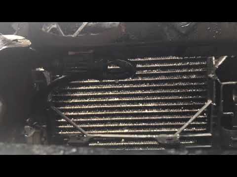 Power steering cooler replacement